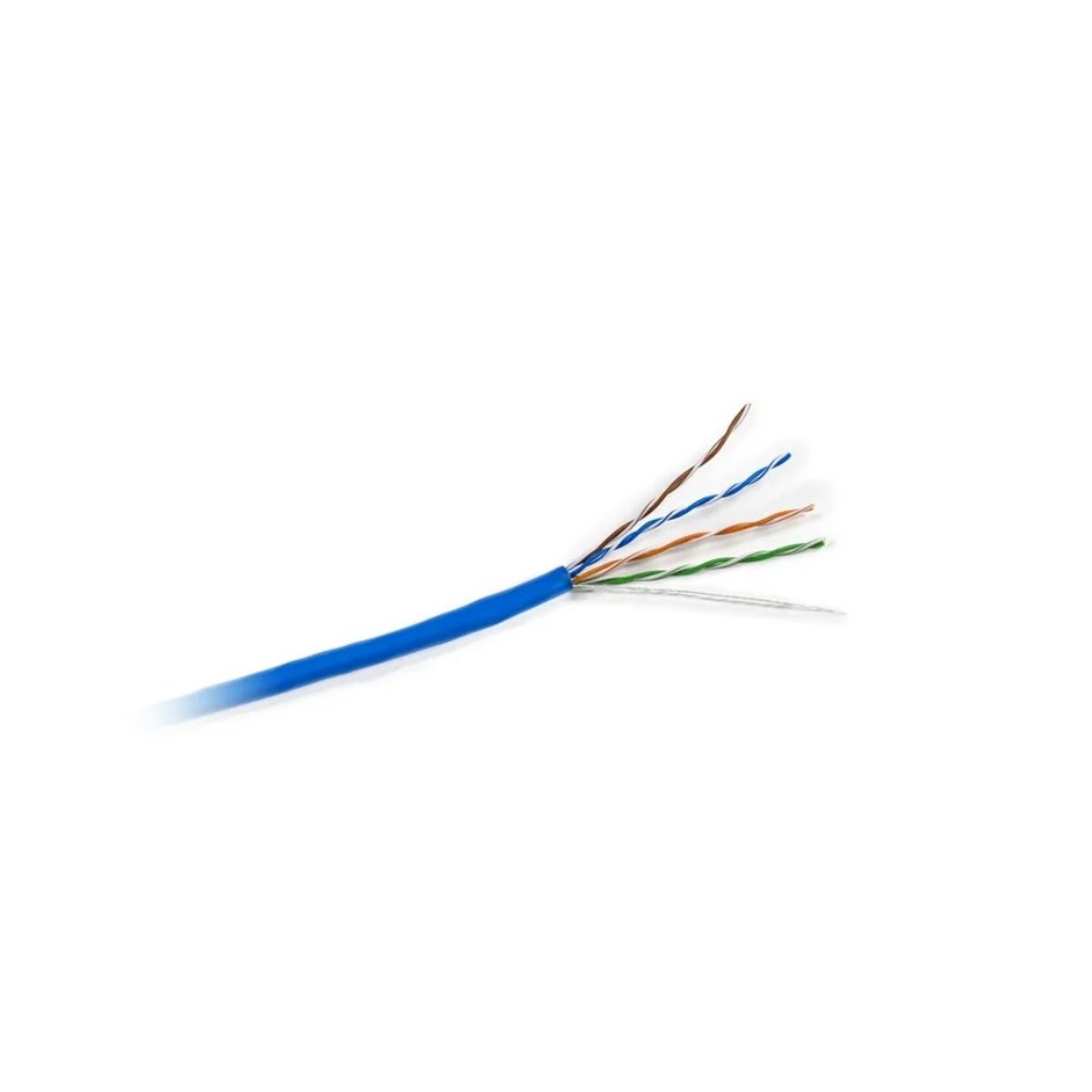 CABLE CAT 5E UTP 4 PAIRS TWISTED SOLID RISER WHITE | Guillevin